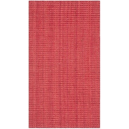 Safavieh 2 ft. 3 in. x 4 ft. Accent Casual Red Natural Fiber Rug NF730D-24